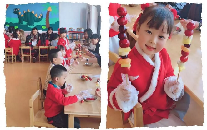 大手小手齊歡樂(lè)——力邁秦皇島山海關(guān)幼兒園元旦聯(lián)歡活動(dòng)