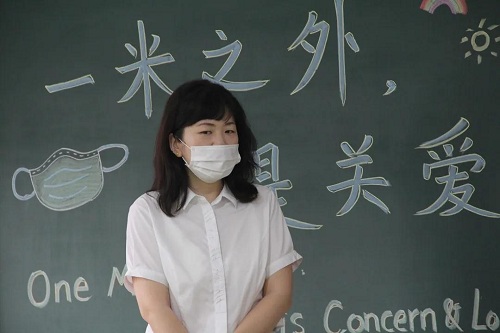 夏蟲啾啾，與子和鳴。童語幺幺，其樂盈盈/力邁中美學校四五年級學生返校剪影(圖7)