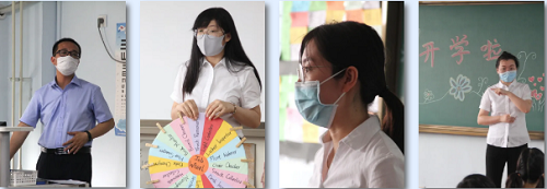 夏蟲啾啾，與子和鳴。童語幺幺，其樂盈盈/力邁中美學校四五年級學生返校剪影(圖17)