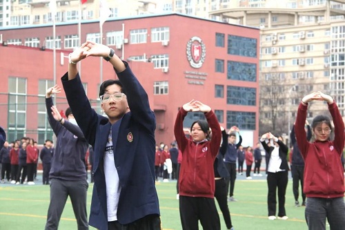 靠近陽光，成為更好的自己 | 力邁中美學(xué)校中小學(xué)生廣播操大賽(圖5)